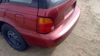 1996-1999 Saturn Sw2 Rear Bumper Cover Assembly Oem Back Red