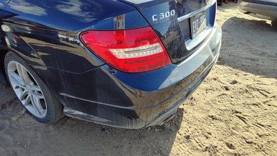 2012-2015 Mercedes C300 Rear Bumper Cover Assembly Oem Back Lunar Blue 890