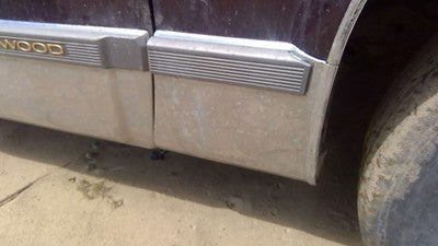 93 Cadillac Fleetwood Passenger Right Rear Moulding From Fender Oem Trim Chrome