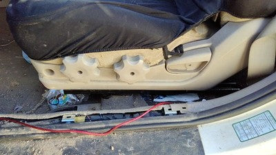 2003 Hyundai Elantra Driver Left Side Seat Trim Panel Oem Tan