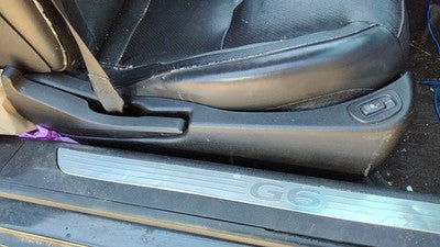 2009 Pontiac G6 Gxp Coupe Passenger Right Side Seat Trim Panel Oem Ebony 193