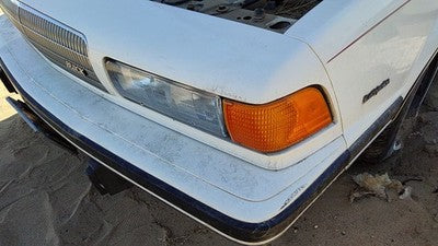 1989 90 Buick Century Complete Header Panel Assembly Oem Headlights Grille White