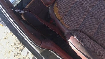1985 Jeep Cherokee Passenger Right Front Seat Belt Retractor Oem Shoulder Red Rr