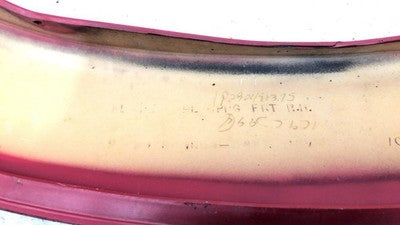 1993 Grand Prix Passenger Right Front Wheel Flare Moulding Oem Fender