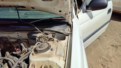 1997-1998 Subaru Legacy Rhd Postal Left Hood Hinge Assembly Oem White 57260Ac050