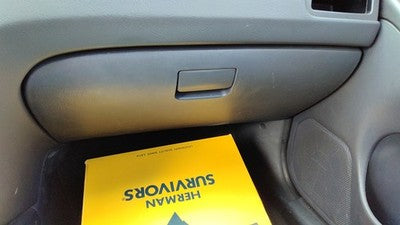 2001-2003 Hyundai Elantra Glove Box Assembly Complete Door With Latch Oem Gray