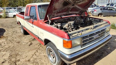 1987-93 Ford F150 Driver Left Front Spindle Steering Knuckle With Wheel Hub 4x2