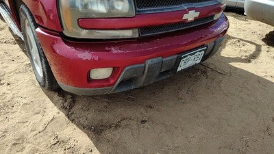 2002-2008 Chevy Trail Blazer Front Bumper Cover Assembly Oem Majestic Red 86U