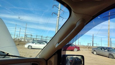 2008 Lincoln Navigator Passenger Right A Pillar Trim Windshield Post Panel Tan