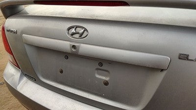 2003 Hyundai Elantra License Plate Trim Surround Panel Oem Tail Trunk Finish