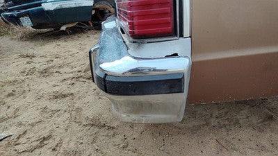 1978-1983 Chevy Malibu Rear Bumper Assembly With Brackets Oem Chrome 14021405