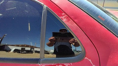 1995-2005 Chevy Cavalier Driver Left Rear Vent Window Back Door Glass With Frame
