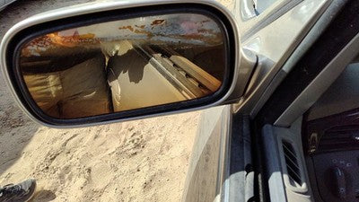 2000-02 Cadillac Deville Dts Driver Left Side Mirror Door Mounted Oem Shale 156