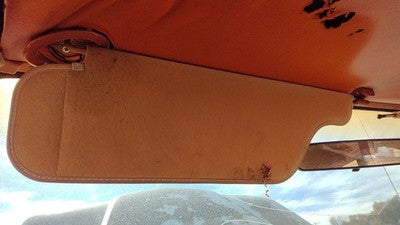 1984 Jeep Grand Wagoneer Driver Left Sun Visor Oem Brown
