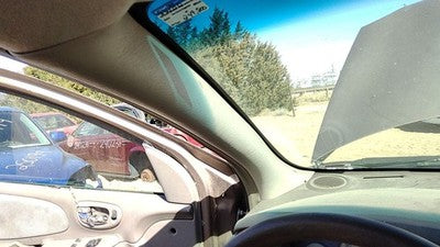 2001 Dodge Neon Driver Left A Pillar Trim Windshield Post Panel Oem Gray B7L5