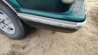 1996 S10 Blazer Driver Left Rear Moulding Bumper End Cap Oem Green