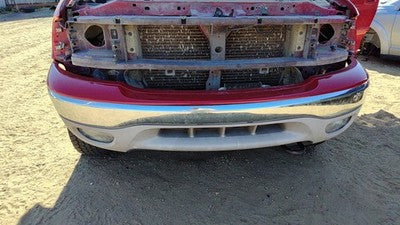 1999-2004 Ford F150 Front Bumper Assembly With Brackets Oem 4X4 Red Chrome