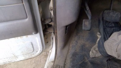 1996 Ford F450 Driver Left Lower Kick Trim Panel Oem Gray