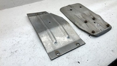 88 Gmc Sierra 2500 Transfer Case Engine Skid Plate Shield Aluminum Tcase 4X4