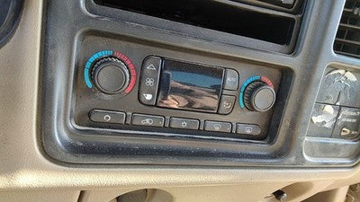 2003-2004 Silverado 1500 Temperature Control Module In Dash Heater Ac Head Unit