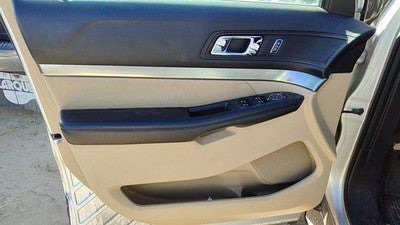 16 17 Explorer Driver Left Front Inside Door Trim Panel W Master Switch Camel 7L