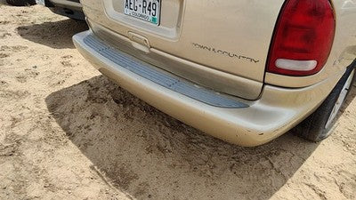 1996-2000 Chrysler Town & Country Rear Bumper Cover Assembly Oem Back Gold