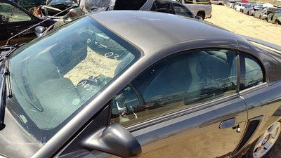 2003 Ford Mustang Driver Left Rear Moulding On A Pillar Oem Shadow Gray Cx