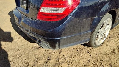 2012-2015 Mercedes C300 Rear Bumper Cover Assembly Oem Back Lunar Blue 890