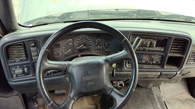 2000-02 Sierra 2500 Hd Trim Bezel Around Speedometer Oem Dash Panel Graphite 12d