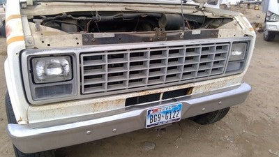 1979-1991 Ford Van E250 Front Grille Oem Chrome D9uz8200a