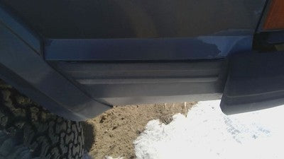 1985 Jeep Cherokee Driver Left Rear Moulding On Quarter Panel Oem Gray