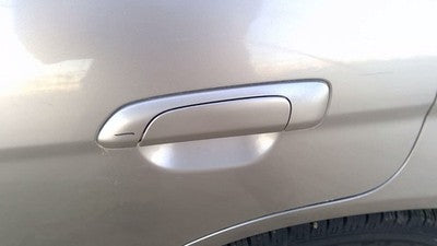 2001-2005 Honda Civic Driver Left Rear Outside Door Handle Oem Back Silver