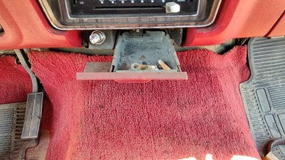 1980-1986 Ford F150 Ash Tray Assembly Oem Slide Out Dash Red