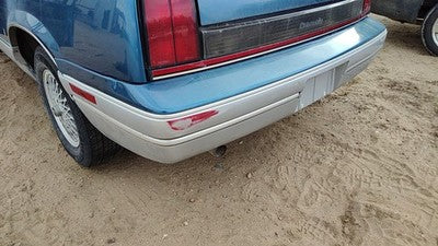 1989-1991 Olds Cutlass Calais Rear Bumper Cover Assembly Oem Back Blue 22548579