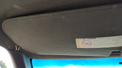 1999 S10 Pickup Driver Left Sun Visor Oem Gray 12D