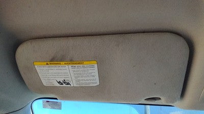2013-2019 Nissan Sentra Driver Left Sun Visor Oem Charcoal G 964013Sg7A