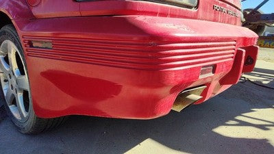 1989-1993 Grand Prix Rear Bumper Cover Assembly Oem Back Red 2 Door 12520632
