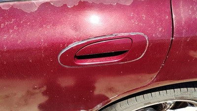 1995 Honda Accord Driver Left Front Outside Door Handle Oem Red