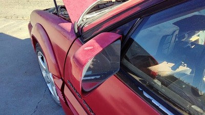 1990-1996 Grand Prix Driver Left Side Mirror Power Door Mounted Oem Red 2 Door
