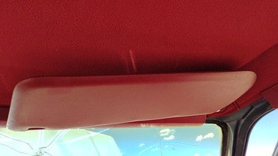1983 Ford F150 Passenger Right Sun Visor Oem Red