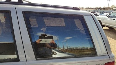 1993-1998 Jeep Grand Cherokee Driver Left Rear Quarter Glass Back Side Window