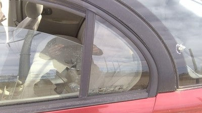 1996-2000 Saturn Sw2 Driver Left Rear Vent Window Back Door Glass With Frame Oem