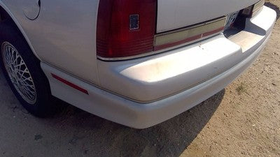 1988-1991 Cutlass 2 Door Rear Bumper Cover Assembly Oem Back Silver