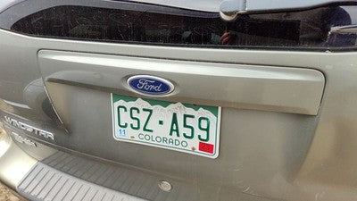 1999-2003 Ford Windstar Rear Hatch Trim Panel With Handle Oem Lifgate Green