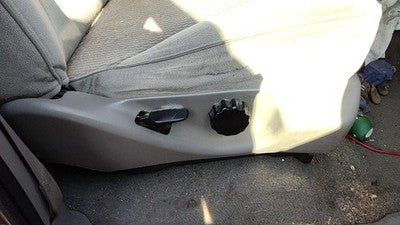 1997 Ford Expedition Passenger Right Side Seat Trim Panel Oem Gray F2