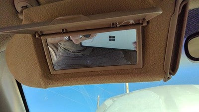 Buick Century Driver Left Sun Visor Oem Taupe 52B