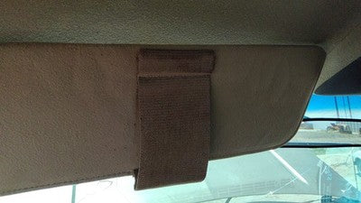 1997 Silverado 2500 Driver Left Sun Visor Oem Tan 52D
