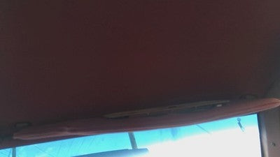 1985 Jeep Cherokee Passenger Right Sun Visor Oem Red