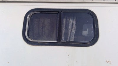 1975-1991 Ford Van E250 Passenger Right Rear Quarter Glass Back Side Window Oem