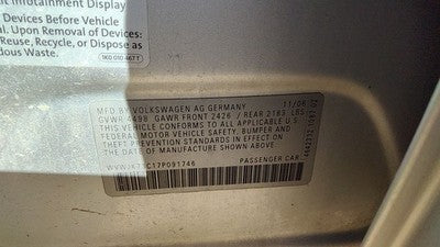2006-2008 Vw Passat Intake Manifold Oem 2.0L Turbo 06F133201n